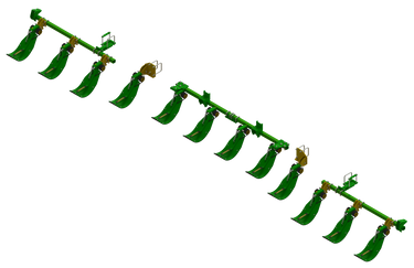 LANSSC12R12 -- Lankota Stalk Stomper® mounting kit for a John Deere C12R Series 30